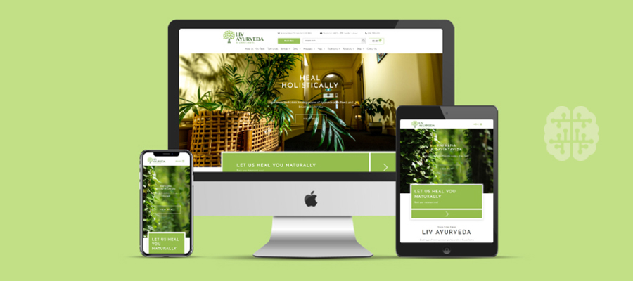 Tailor-made website for a Ayurveda Clinic in Sydney